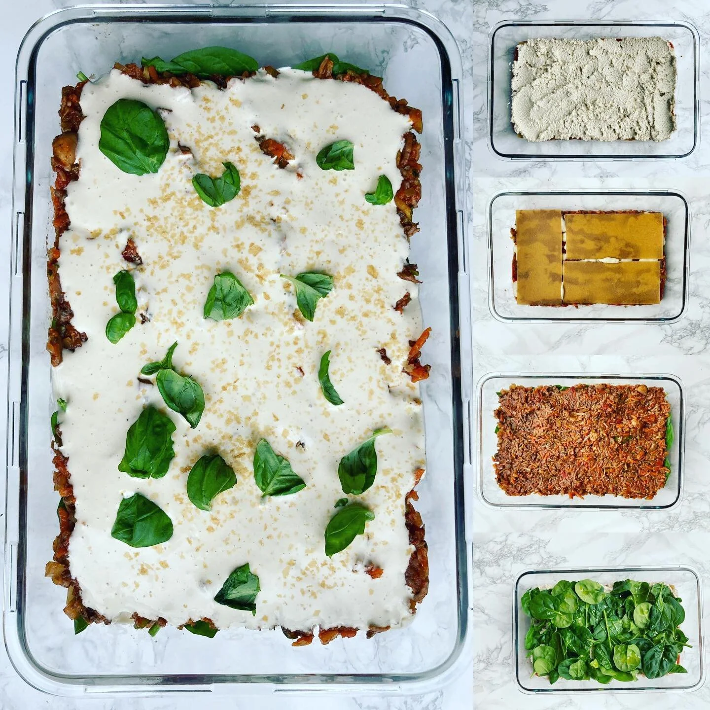 It&rsquo;s Veganuary! Going vegan this month? I made my favorite vegan lasagna with tofu &ldquo;ricotta&rdquo; and cashew b&eacute;chamel. Sounds weird. Tastes delicious. #personalchef #nederlandseeten #vegan #veganuary #eatlessmeat #mindervlees #gez