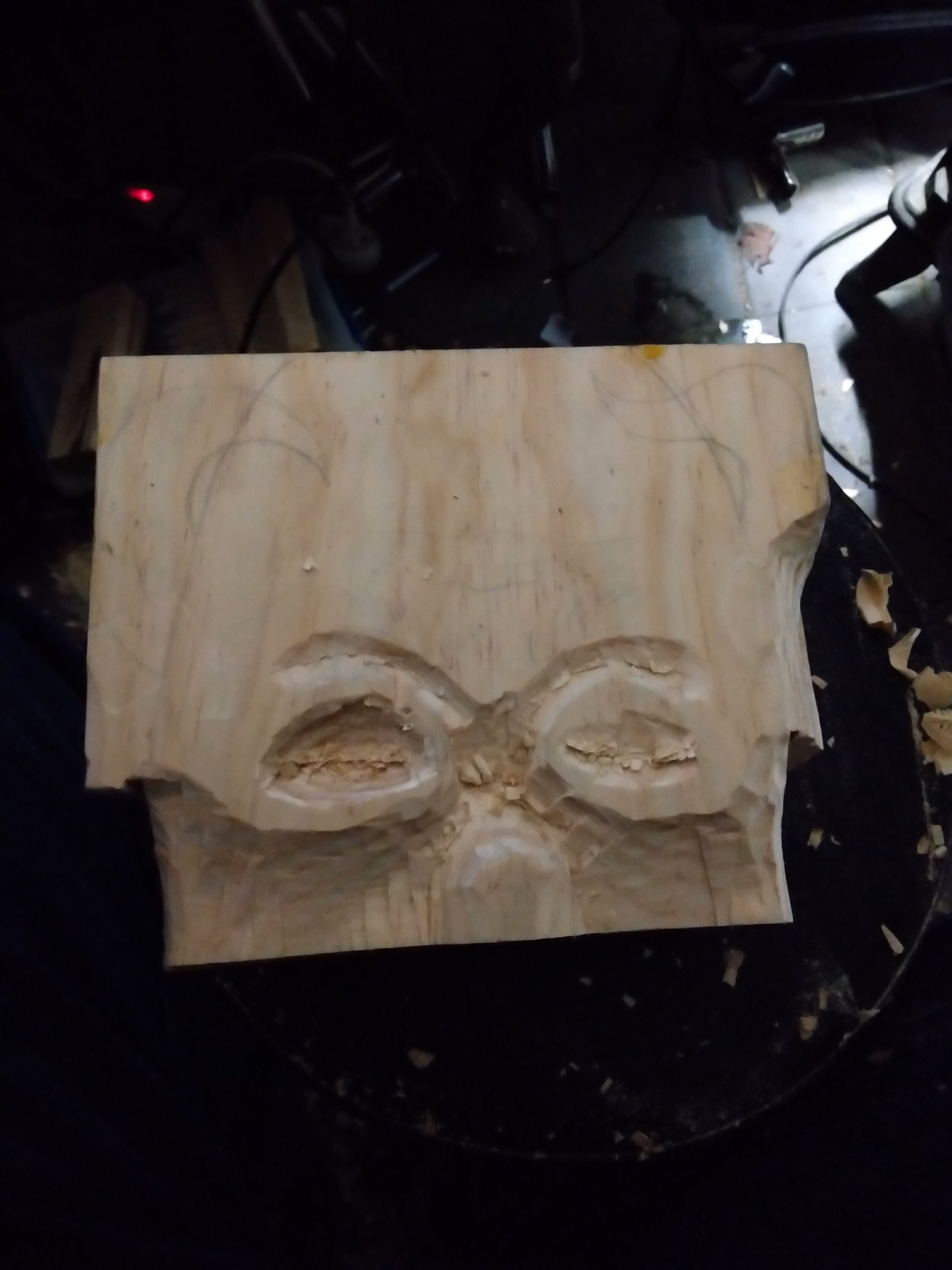 found the eyes