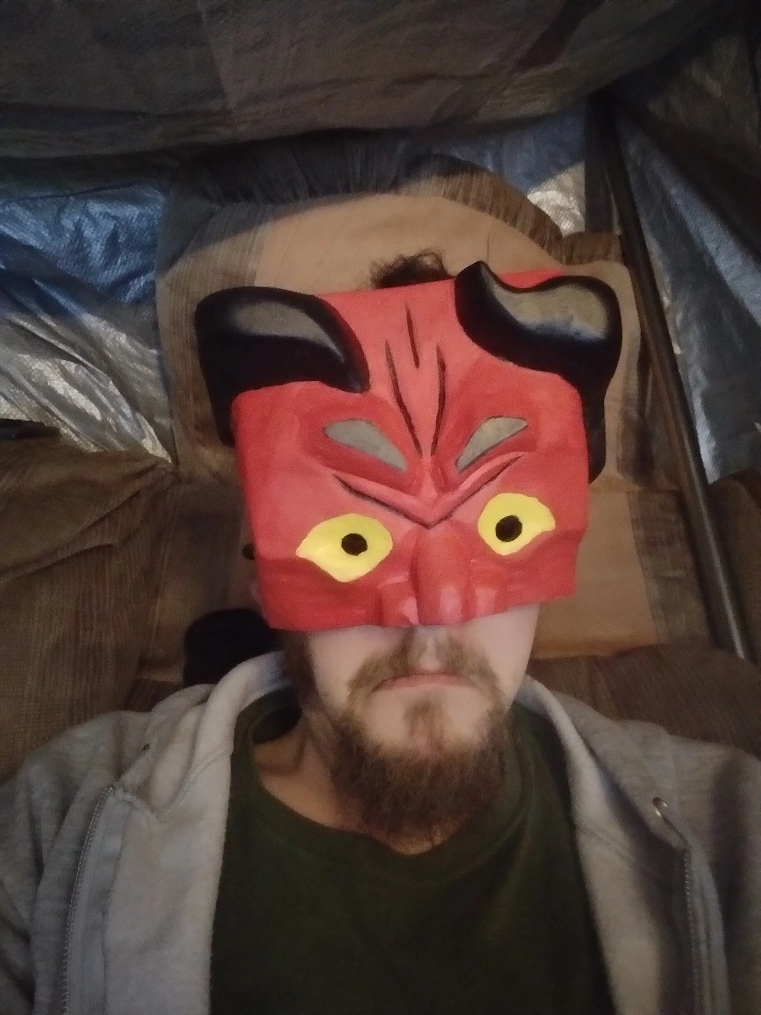 painted and headstrap added
