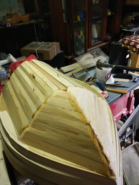 finished up the outer hull