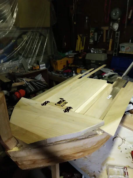 adding the lids and latches