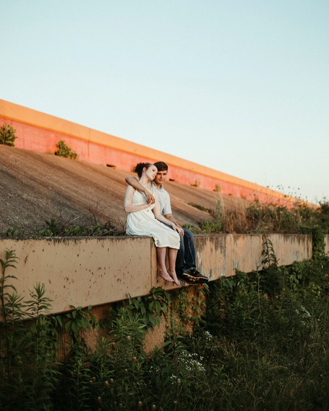 Chloe &amp; Garrett&mdash; sharing this last photo (my favorite) from their engagement session because they&rsquo;re GETTING HITCHED SATURDAY!!!

So happy for them. Can&rsquo;t wait for this day!!🤍🤍

-
I also have humongous news that is really been