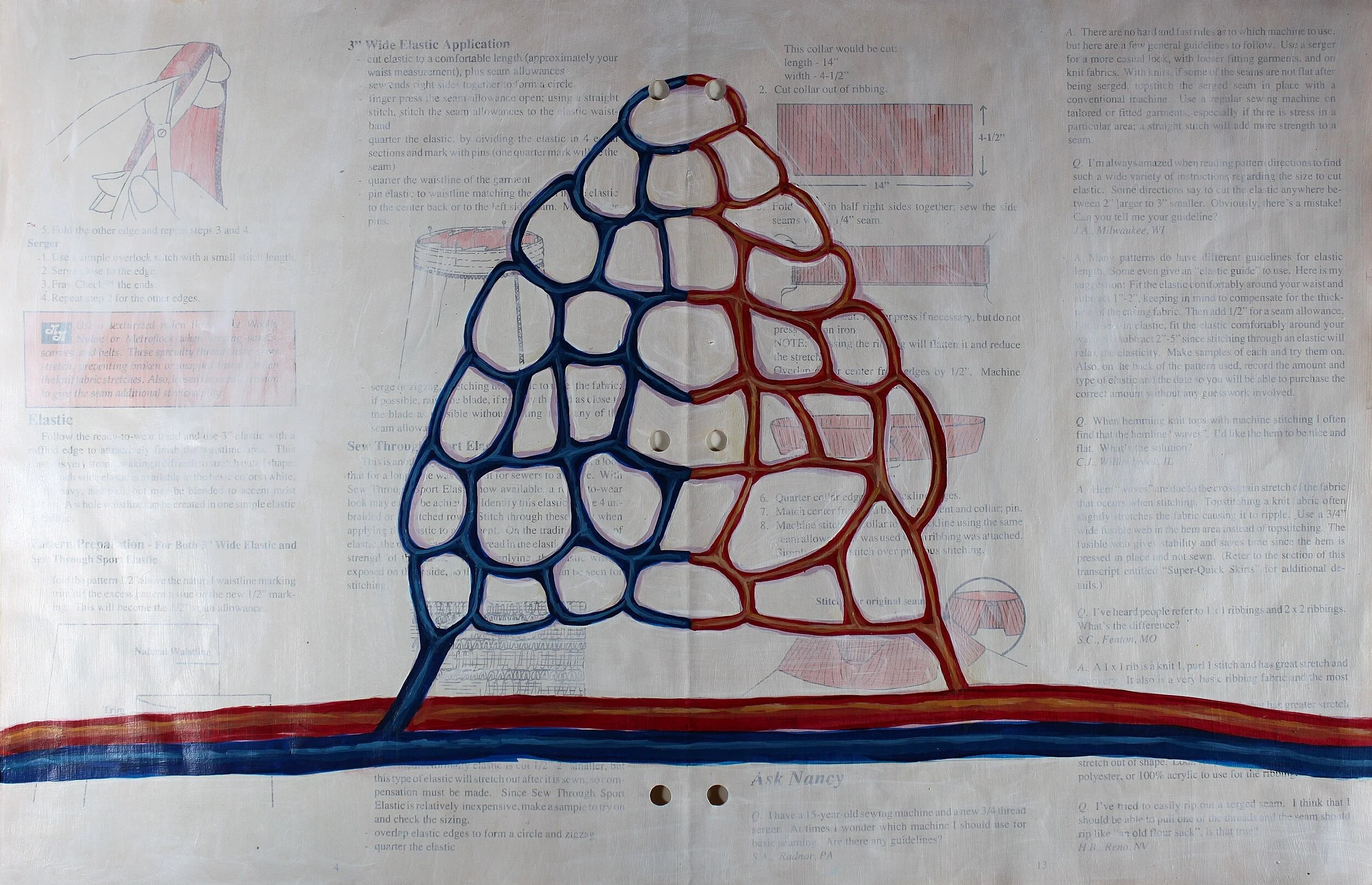 Capillaries, 11 x 17"