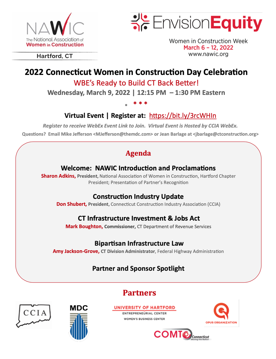 Ct Dot Construction Schedule 2022 Calendar — Nawic Hartford #165