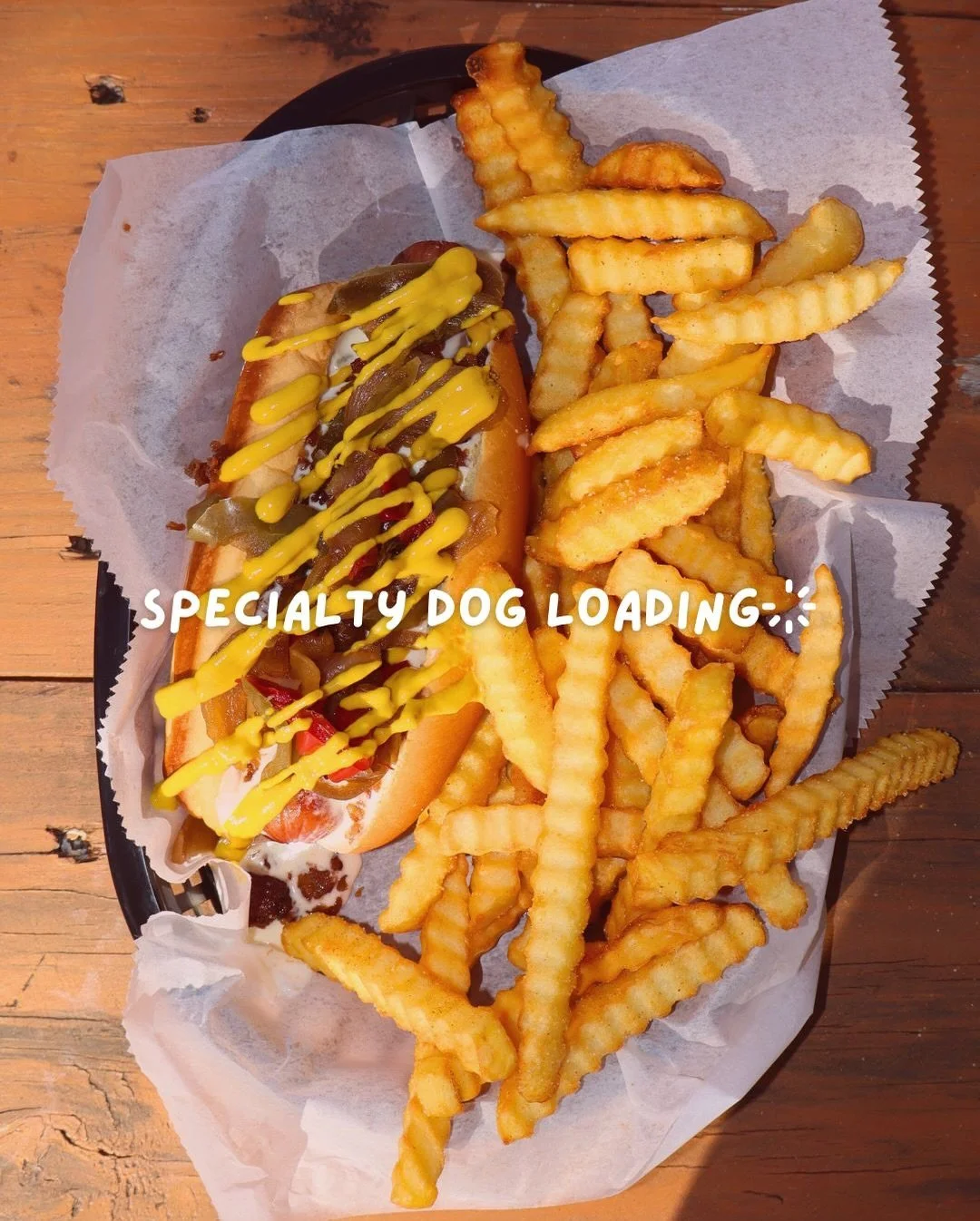 Say hello to the Breezy Bro!😎

This specialty dog is stacked with melty white cheese, grilled onions and peppers, crispy bacon, and finished with a hit of mustard.🤌🏼

Bold, breezy, and built to steal the show.👏🏻

Catch it at the Diggy Dogs food 
