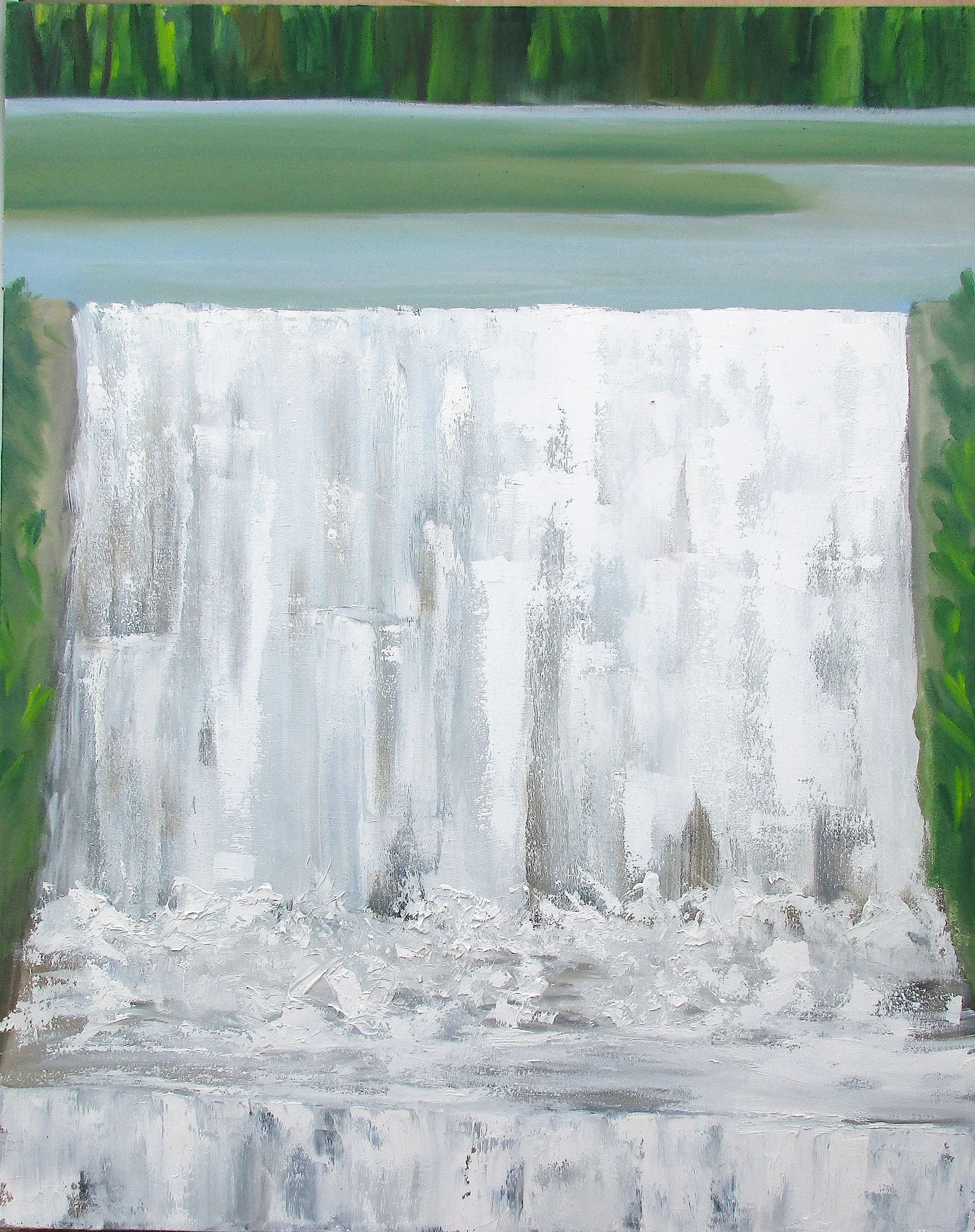Bog Pond #1, 30 x 24 in, oil. ©Ann Scott