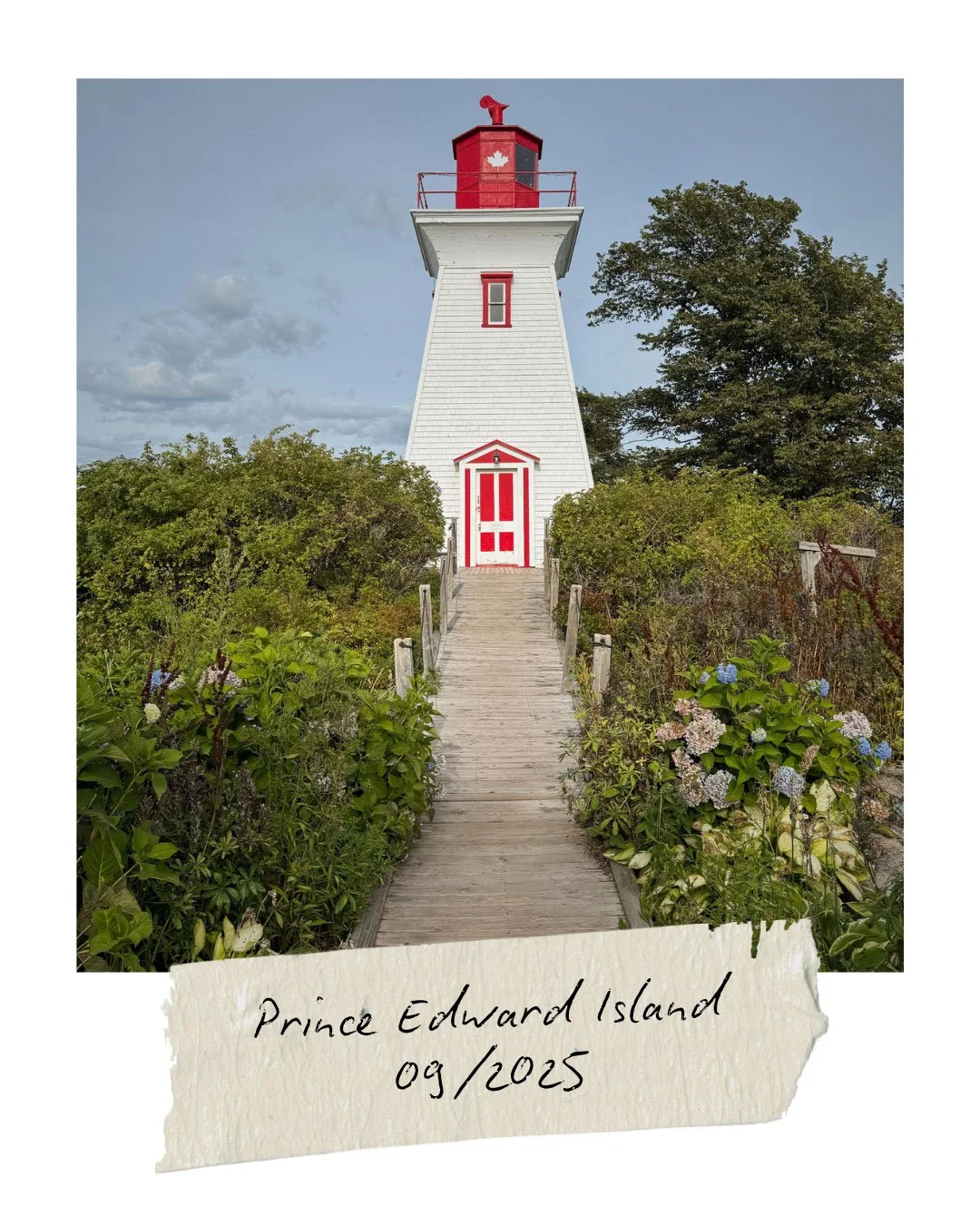 Lighthouse on Prince Edward Island