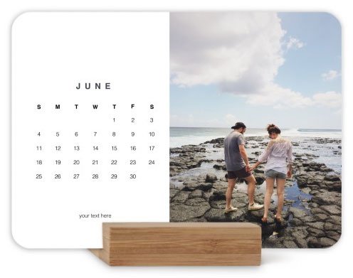Shutterfly easel calendar