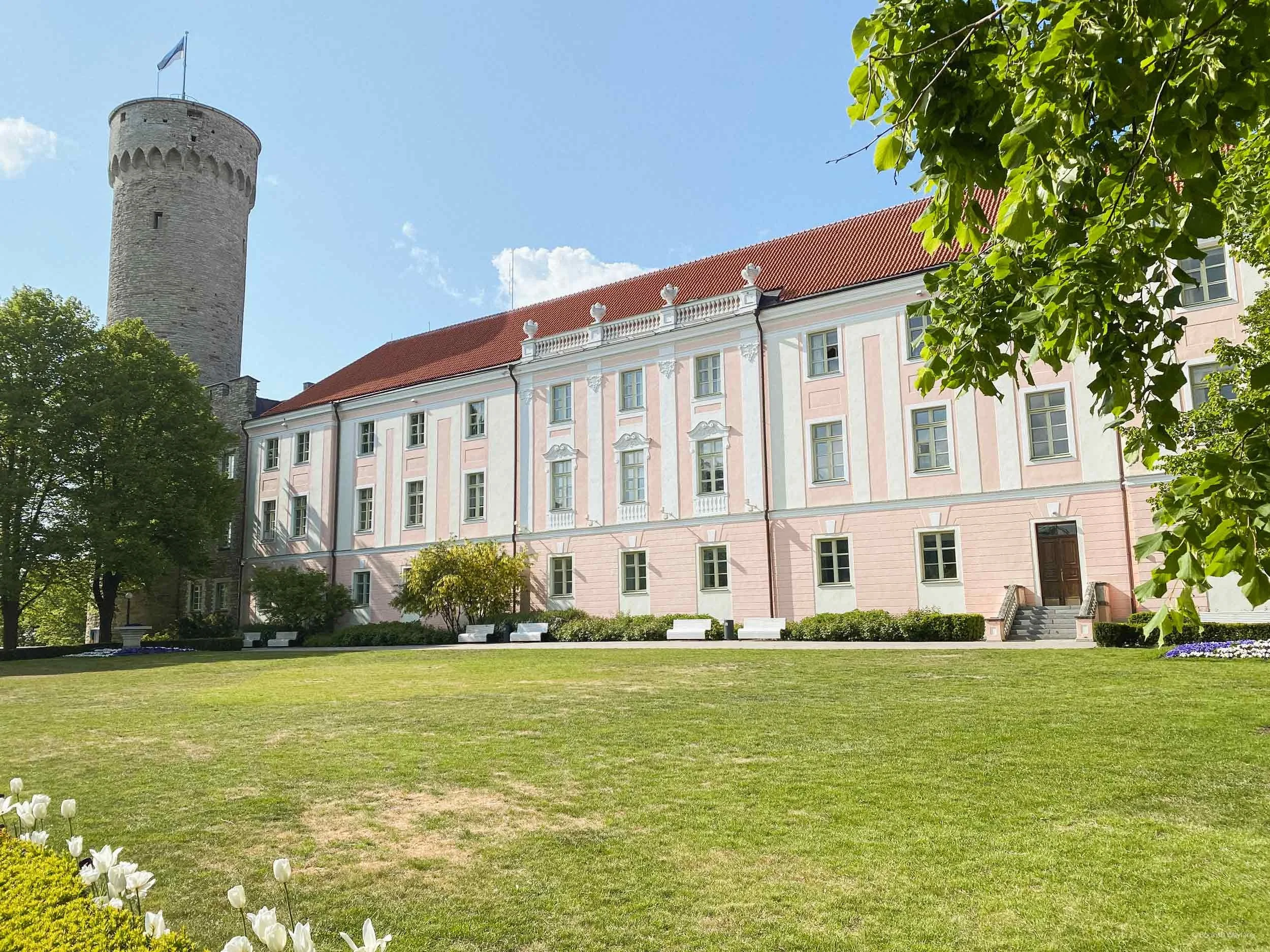 Toompea Castle in Tallinn