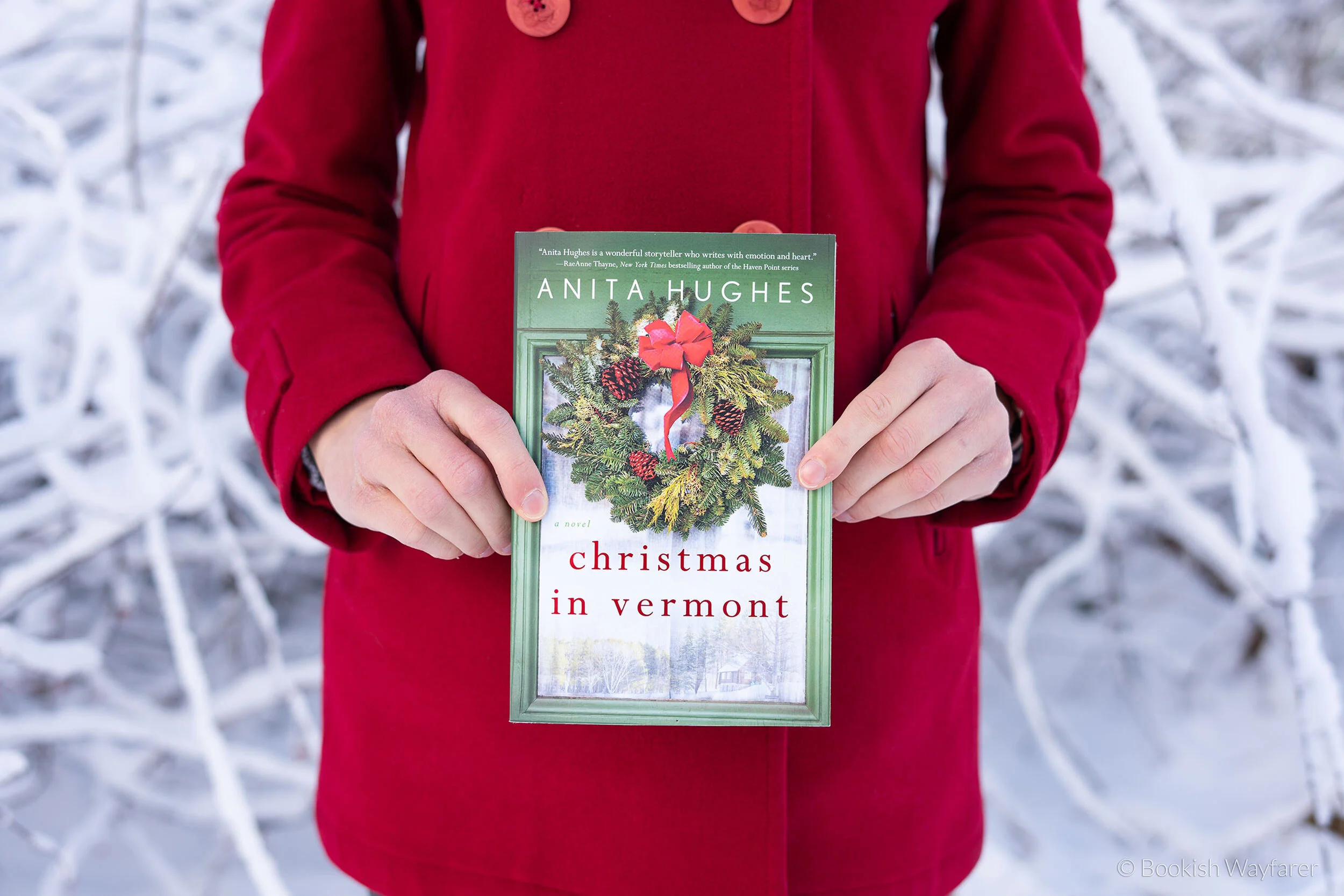 Review Christmas in Vermont by Anita Hughes — bookish wayfarer