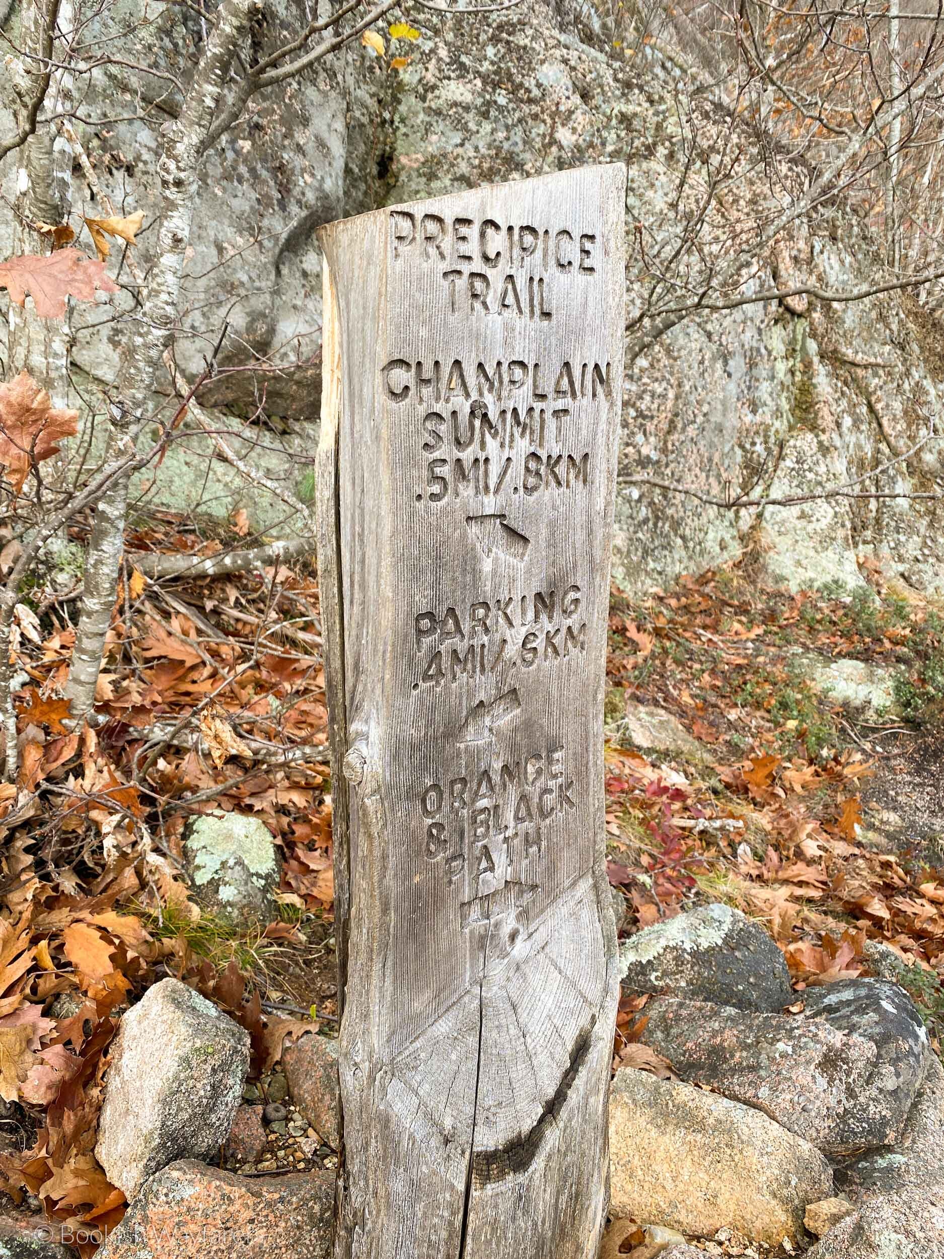 precipice-trail-marker