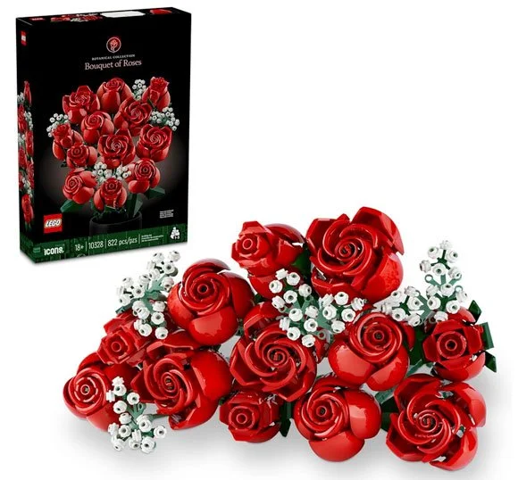 LEGO Bouquet of Roses kit
