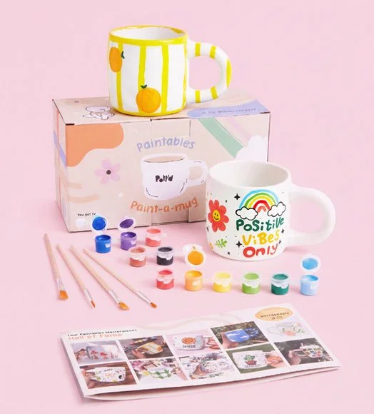 Pott'd Paint-a-mug kit