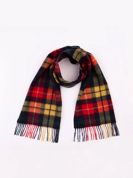 Kiltane Heritage Tartan Cashmere Scarf in Buchanan Modern