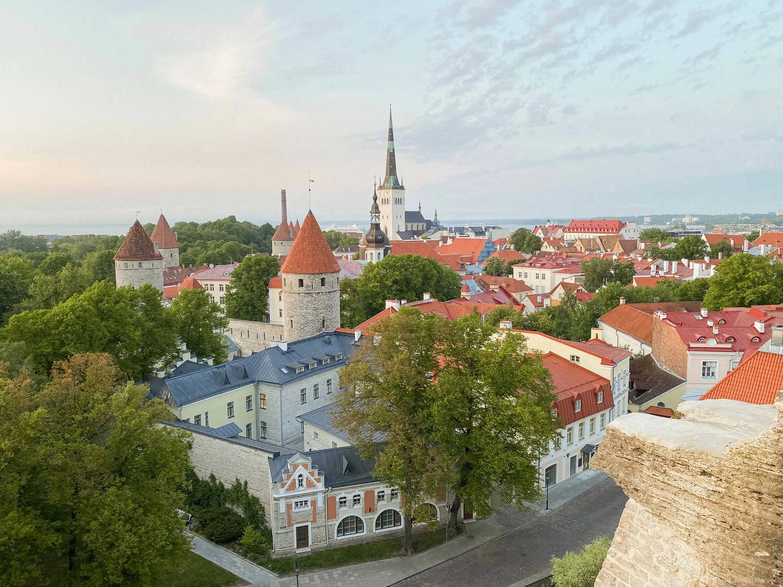 View of Tallinn from Patkuli Viewing Platform
