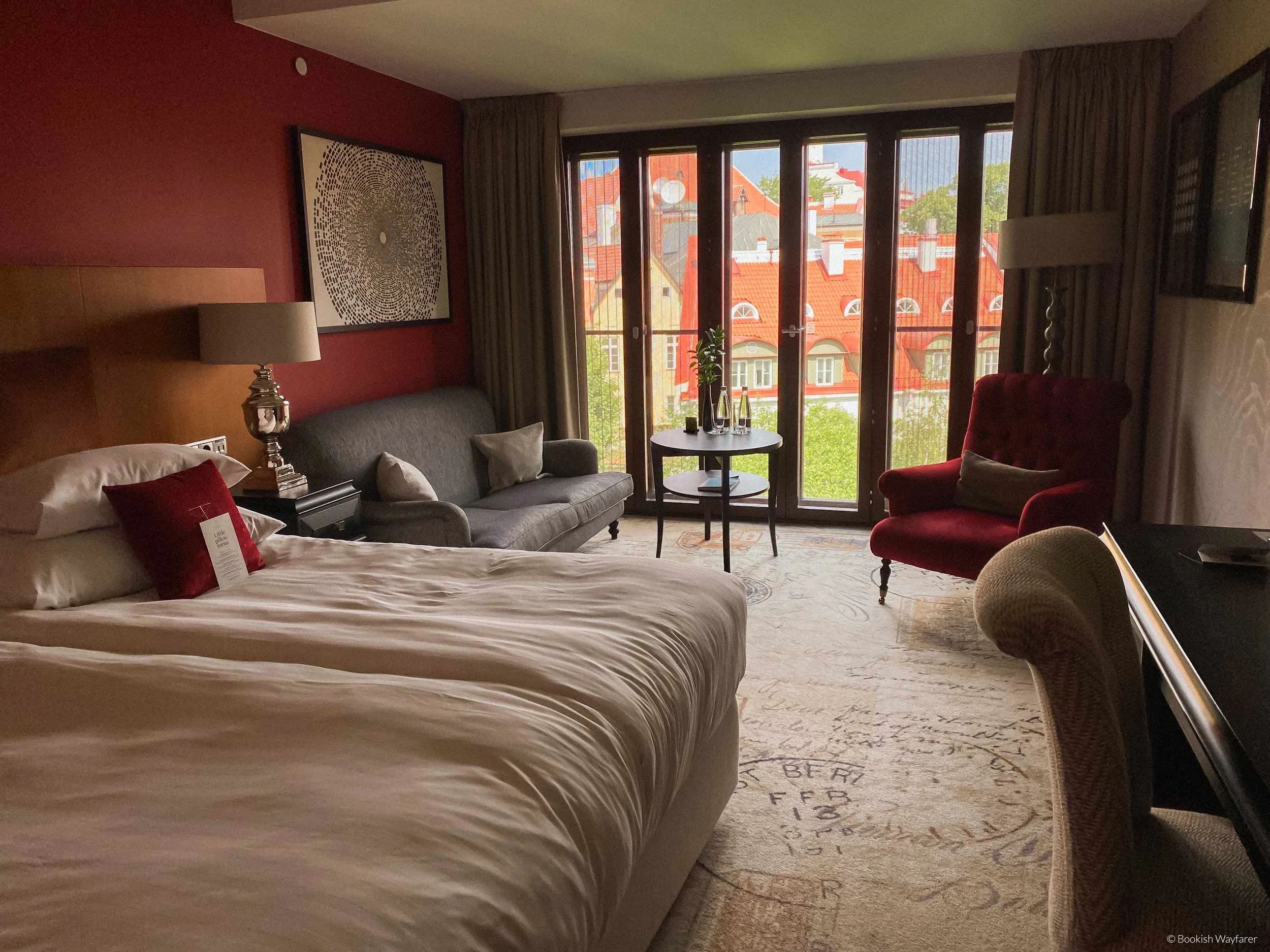 A room at Hotel Telegraaf in Tallinn