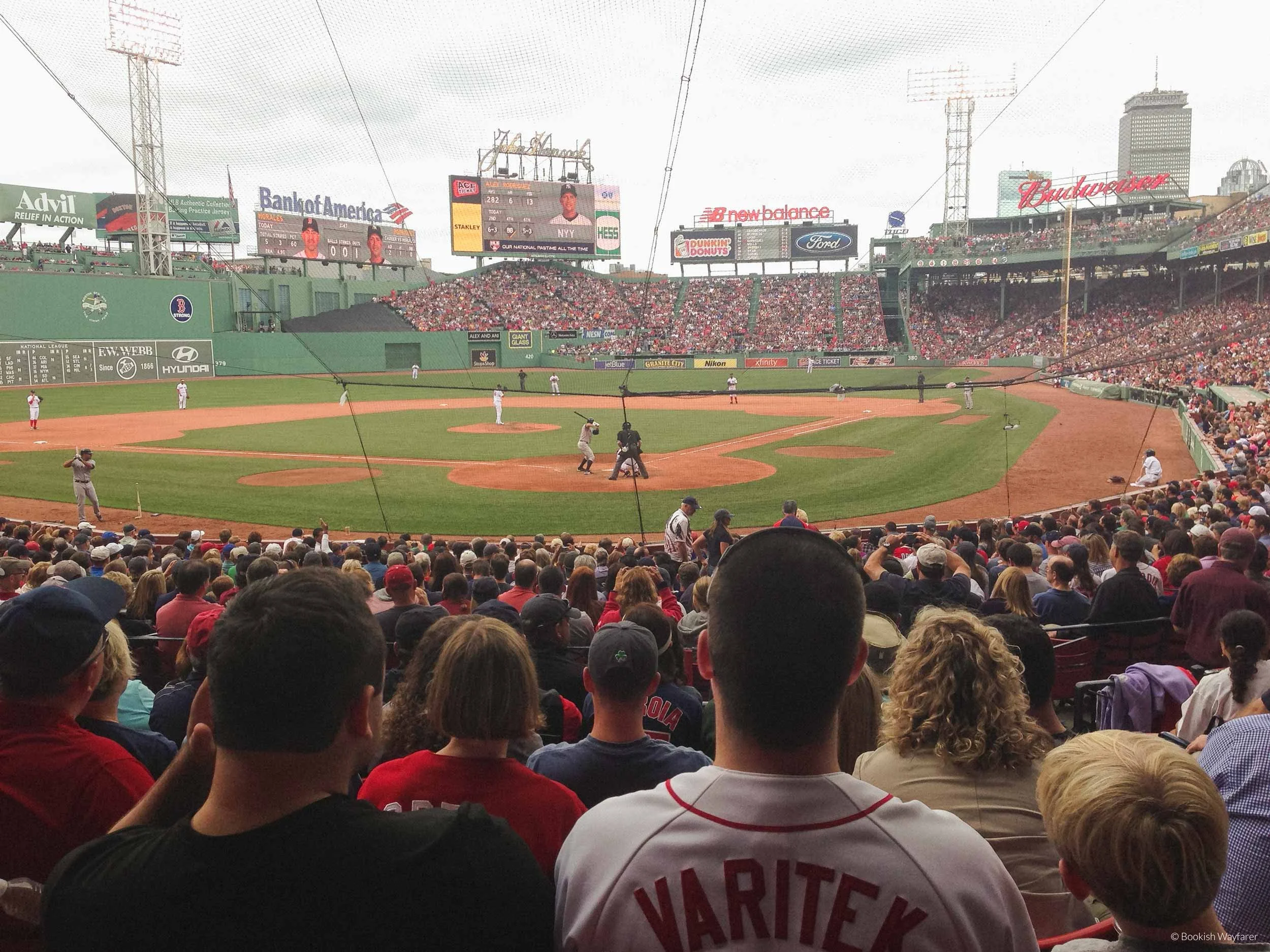 Red Sox game at Fenway Park