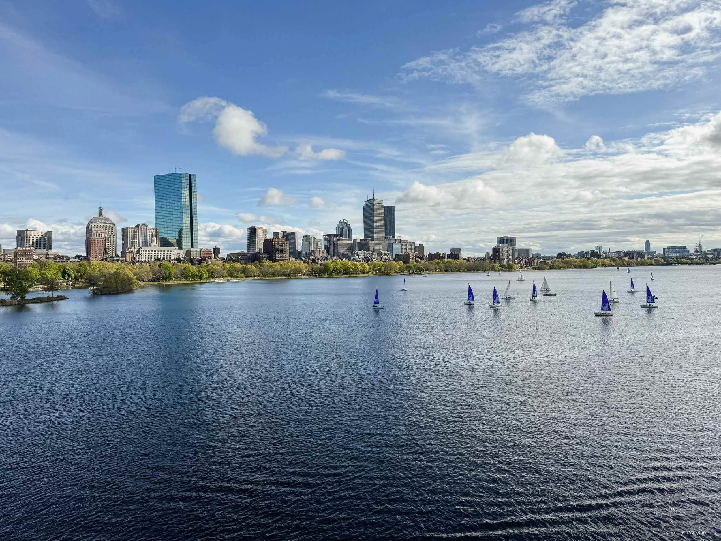 Boston skyline, as seen from across the Charles River