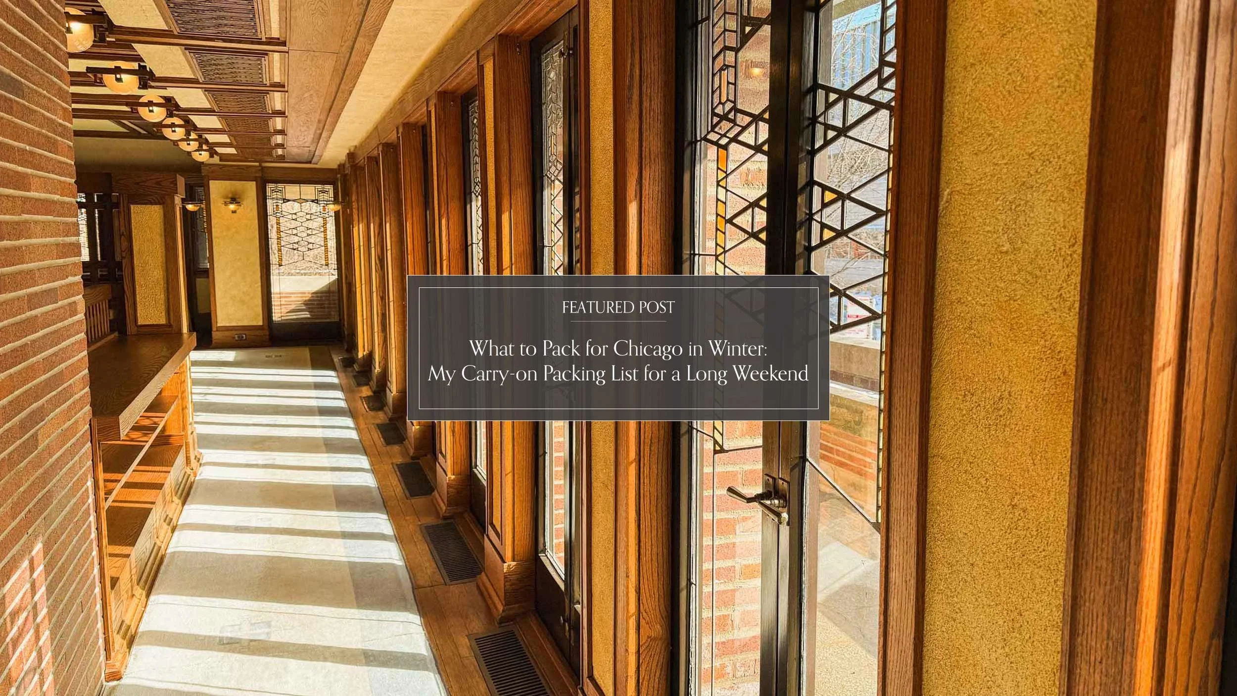 What to Pack for Chicago in Winter