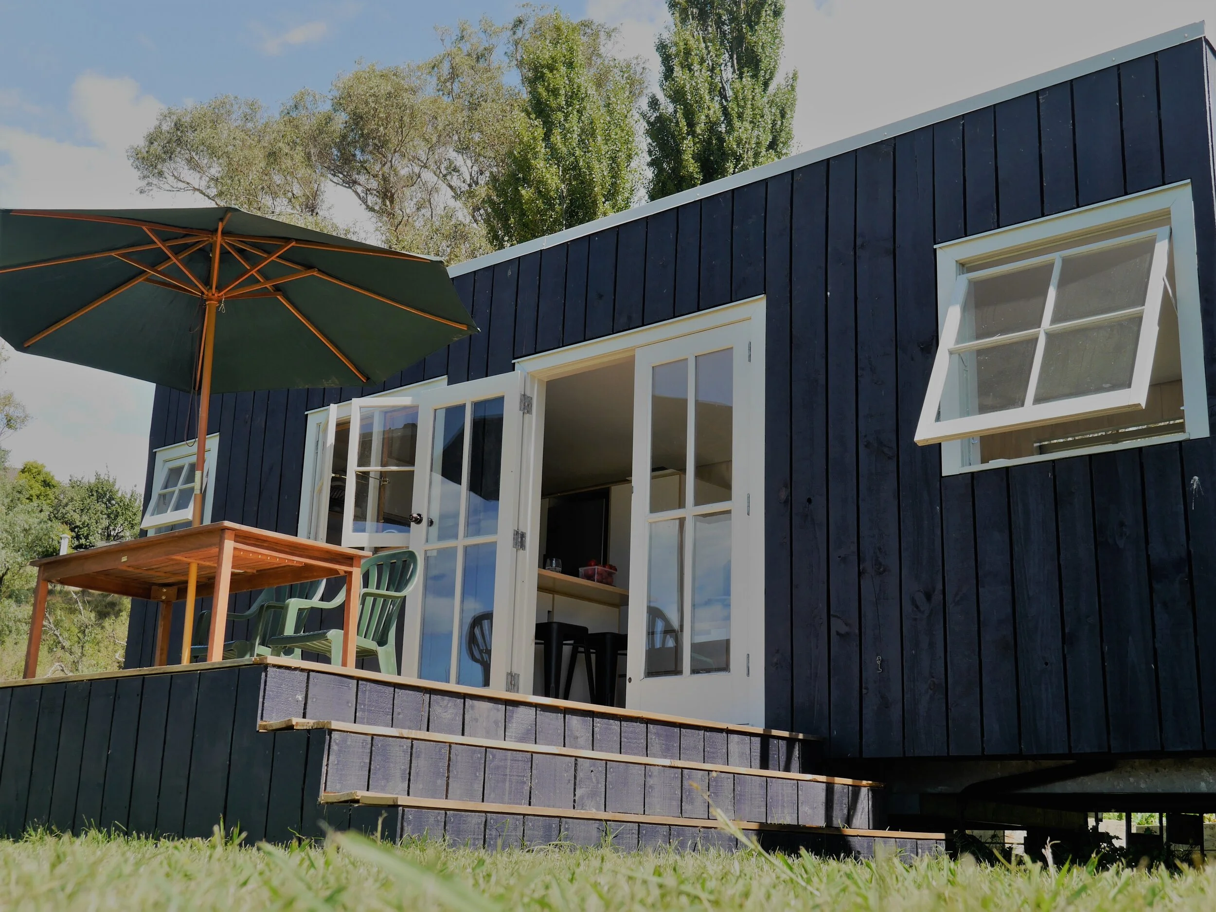 our tiny house on wheels (thow) in napier new zealand 