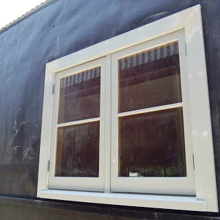 How to Install an Old Wooden House Window — Wee Make Change