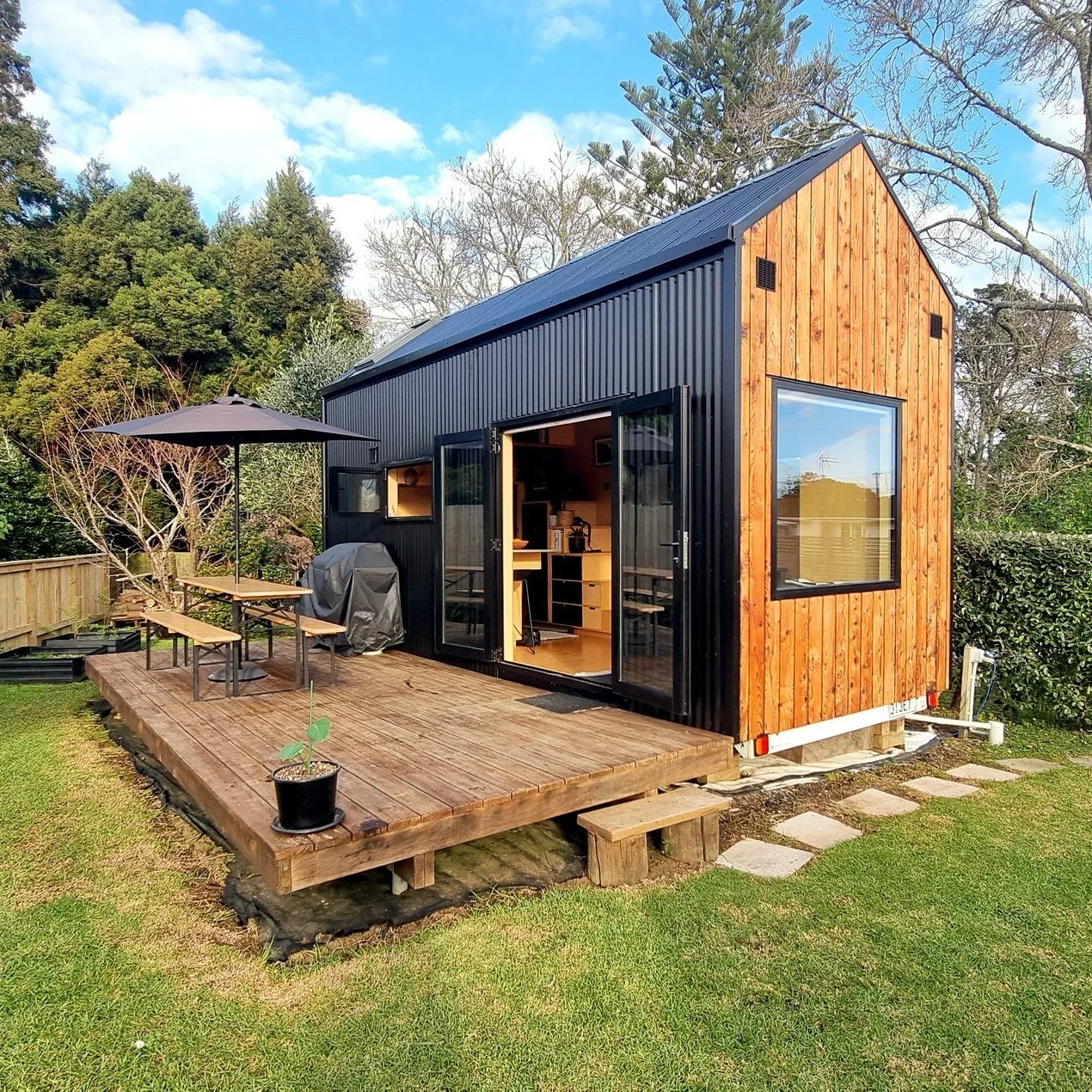 Tiny house FOR SALE Auckland. 

https://www.facebook.com/share/176VaRBkkj/

#tinyliving #tinyhouse #tinyhome #cabinlife #tiny #homeonwheels #tinyhouselife #tinyhouses #tinyhouseliving #tinyhousecommunity #tinyhousemovement #tinyhomeonwheels #livetiny