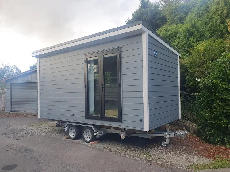 rental cabin on a trailer nz