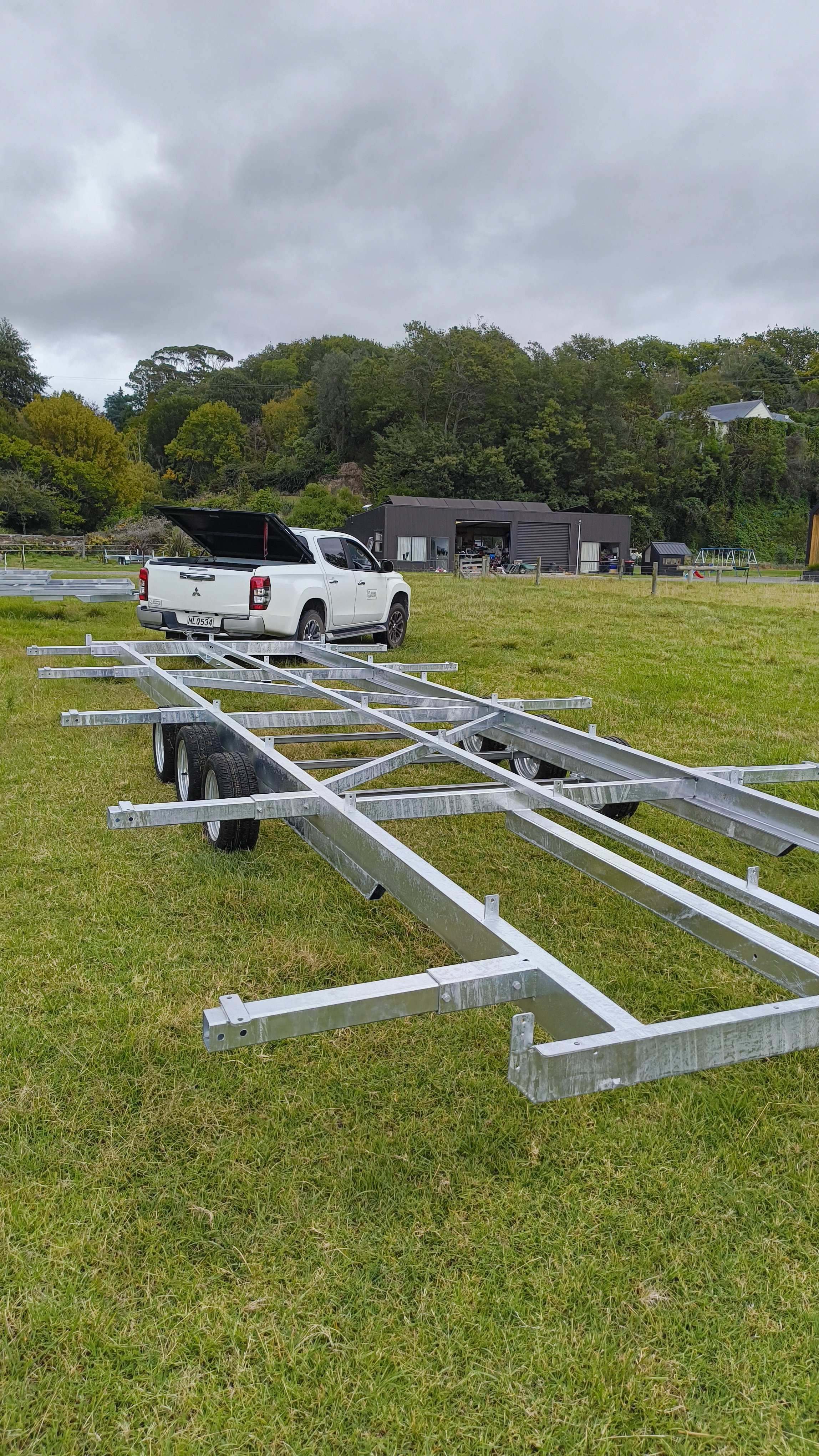 joblin 3.6m wide mobile tiny house trailer