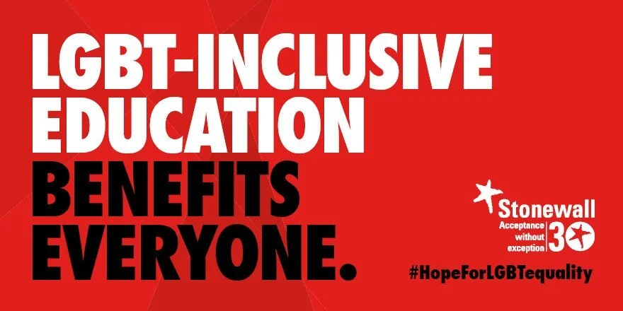 Stonewall Train the Trainer for Primary and Secondary Schools