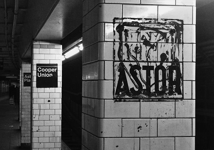 Astor Place Typeface