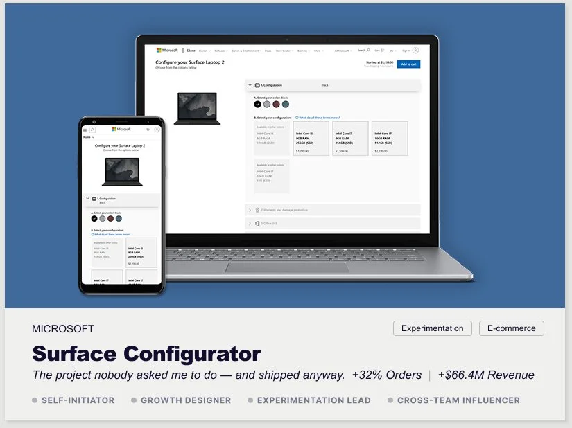 SURFACE CONFIGURATOR