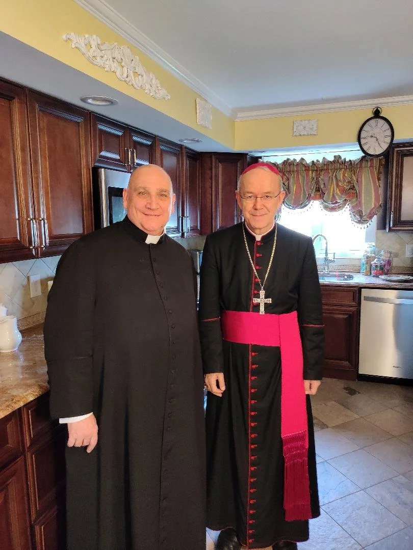 Father Perricone, Bishop Schneider (2023)