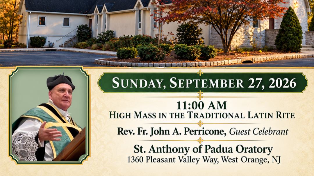 The Holy Sacrifice of the Mass 