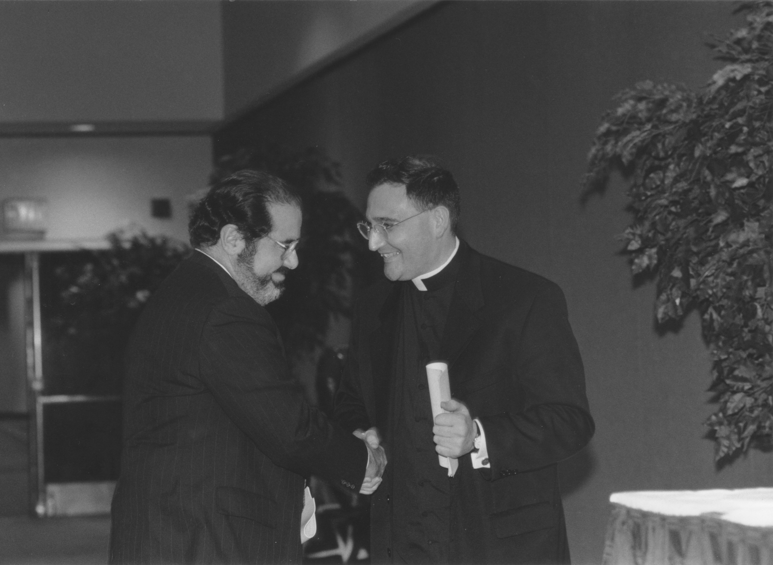 Supreme Court Justice Antonin Scalia, Father Perricone