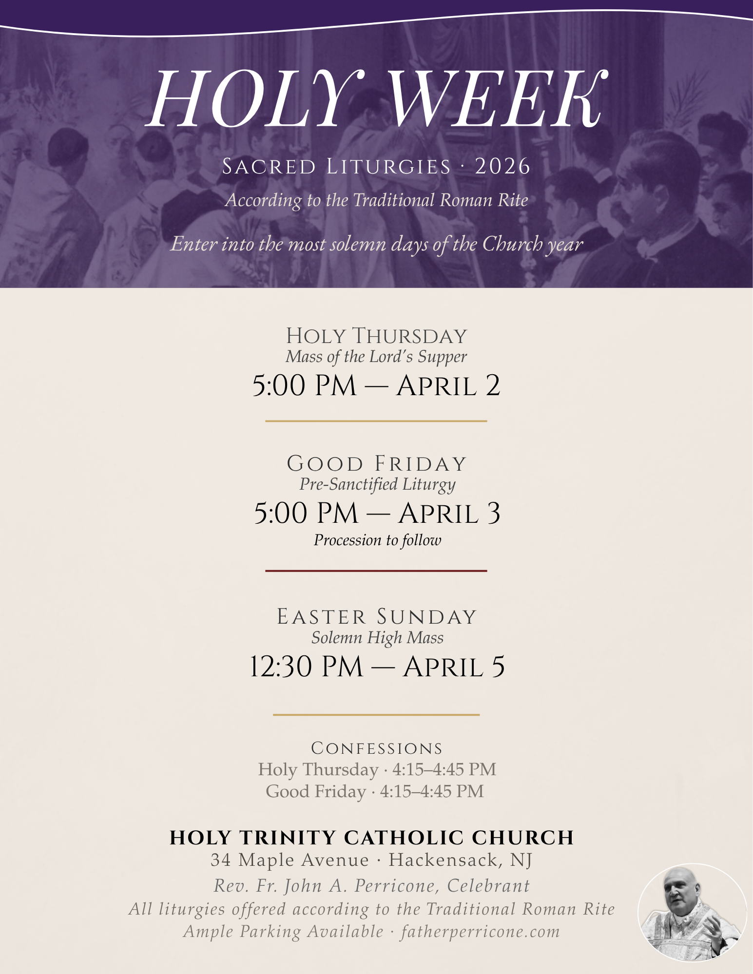 Easter Sunday - Solemn High Mass