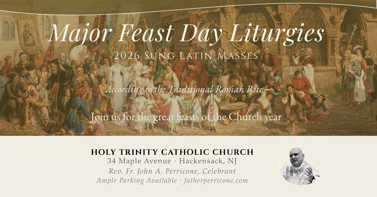 All Souls - Sung Traditional Latin Mass - Hackensack, NJ 