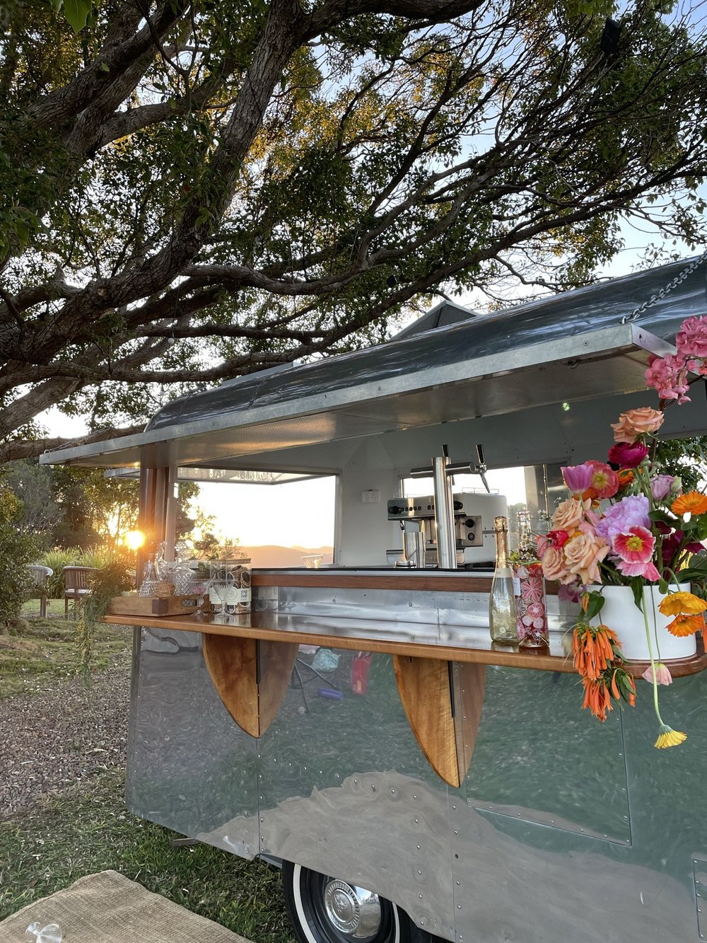 Mobile Caravan Bar Hire Gold Coast — Silver Belle Events