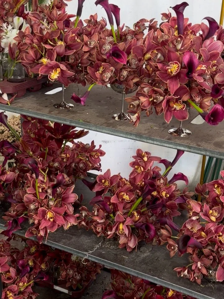 orchids galore ✨✨✨ from Sicilian warehouse to villa tables at @villaigieapalermo 

With @giuliagiancolaevents @giuliagiancola @alexabranzuela @paocolleoni @genimaisonevents