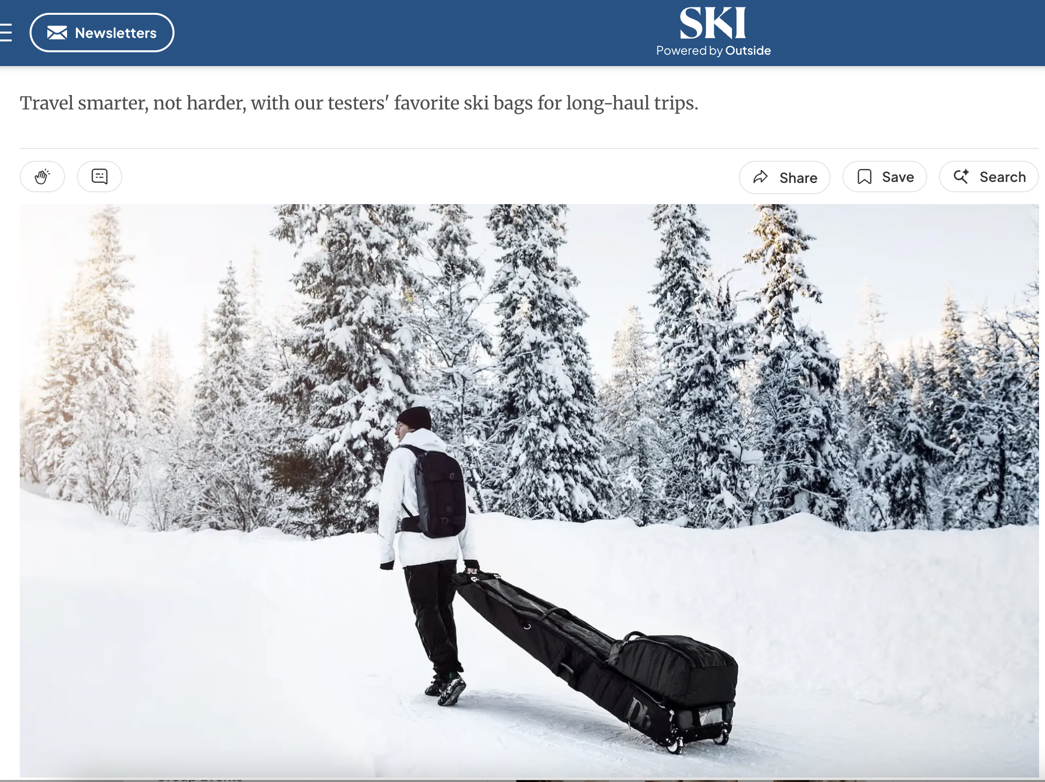 The 5 Best Ski Bags for Storm Chasers, Tested