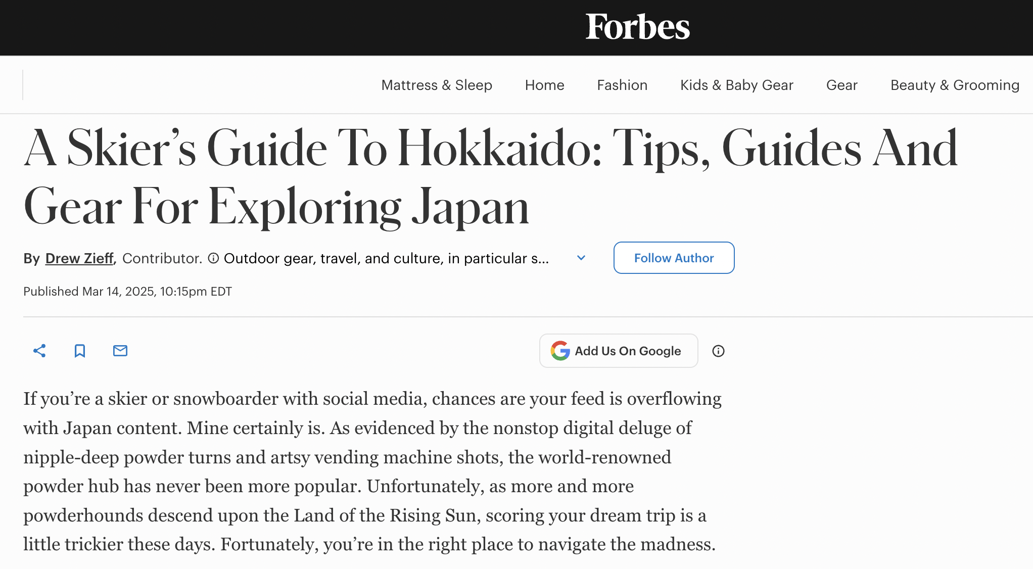 A Skier’s Guide To Hokkaido: Tips, Guides And Gear For Exploring Japan