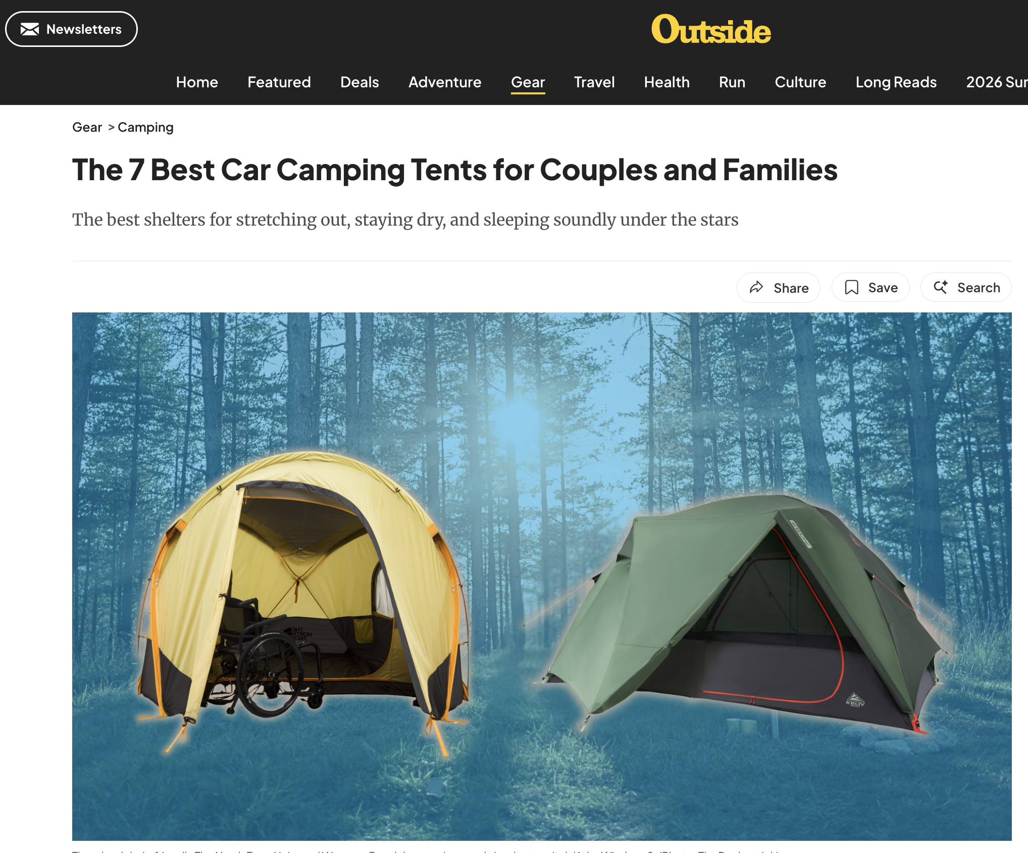 The 7 Best Car Camping Tents for Couples and Families