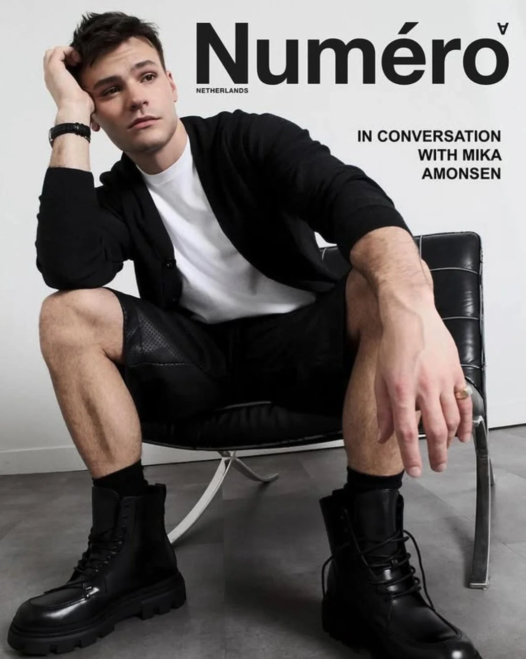 Mika Amonsen - Numero Netherlands Magazine Cover