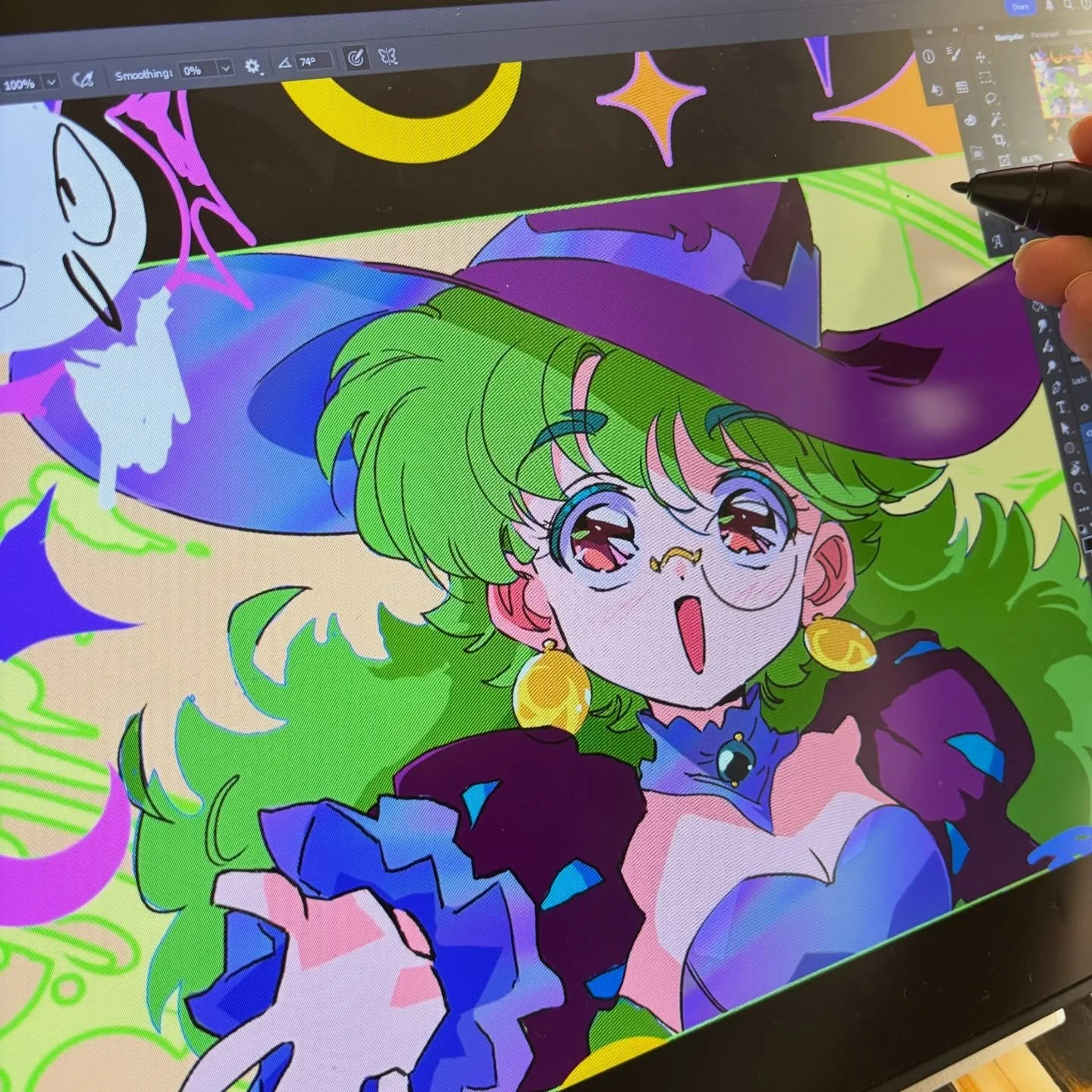 🎃 
#Wip #workinprogress #90sanime #90sanimeaesthetic #90sanimestyle #90sanimeaesthetics #retroanime #retroanimeaesthetic #retroanime90s #classicanime #witchtober #halloweenart #halloweenanime #animewitch