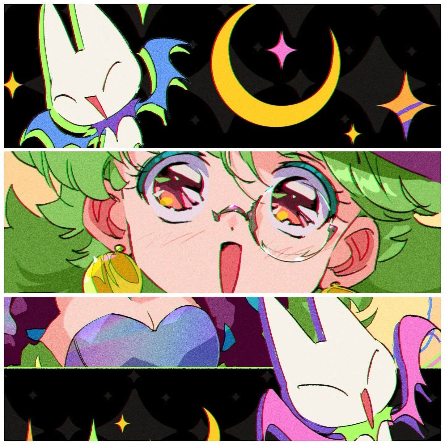 (・ω・)ノ 🦇 
#animewitch #halloweenart #90sanime #90sanimeaesthetic #90sanimestyle #90sanimeaesthetics #retroanime #retroanimeaesthetic #retroanime90s #classicanime