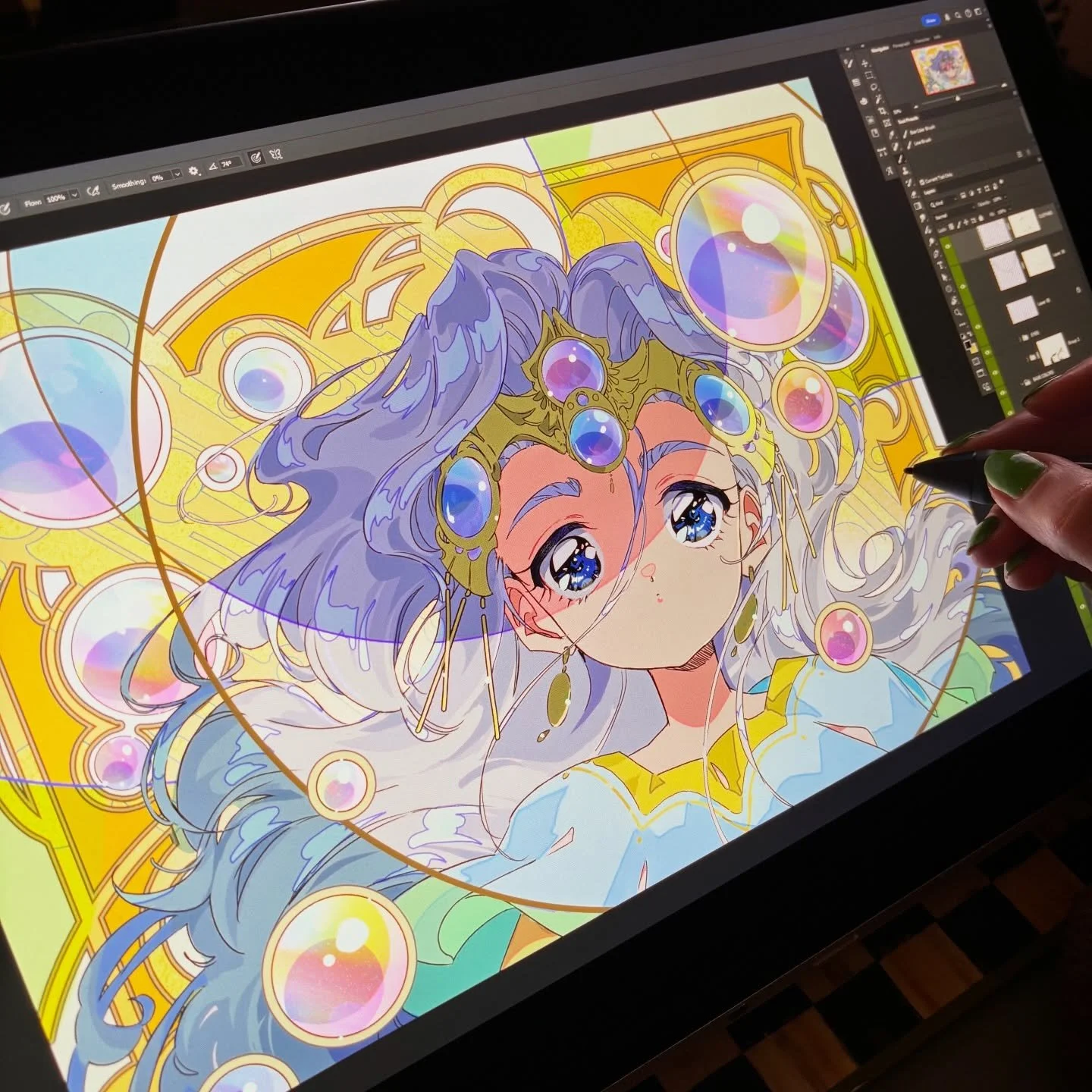 (=^▽^)&sigma; WIP almost done.
#少女漫画 #90sanimeaesthetic #shoujomanga #fantasyanime #jrpg