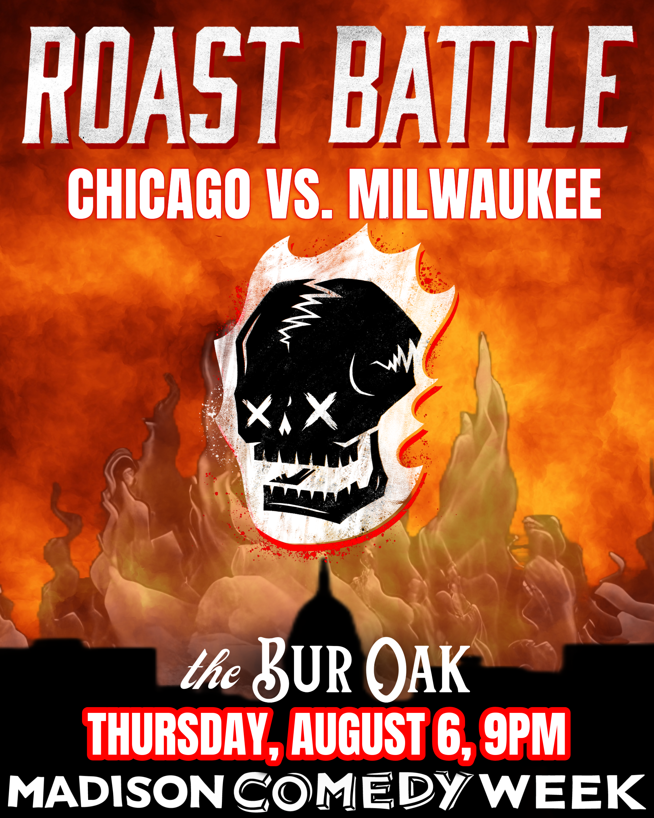 ROAST BATTLE CHICAGO VS MILWAUKEE - MADISON COMEDY WEEK