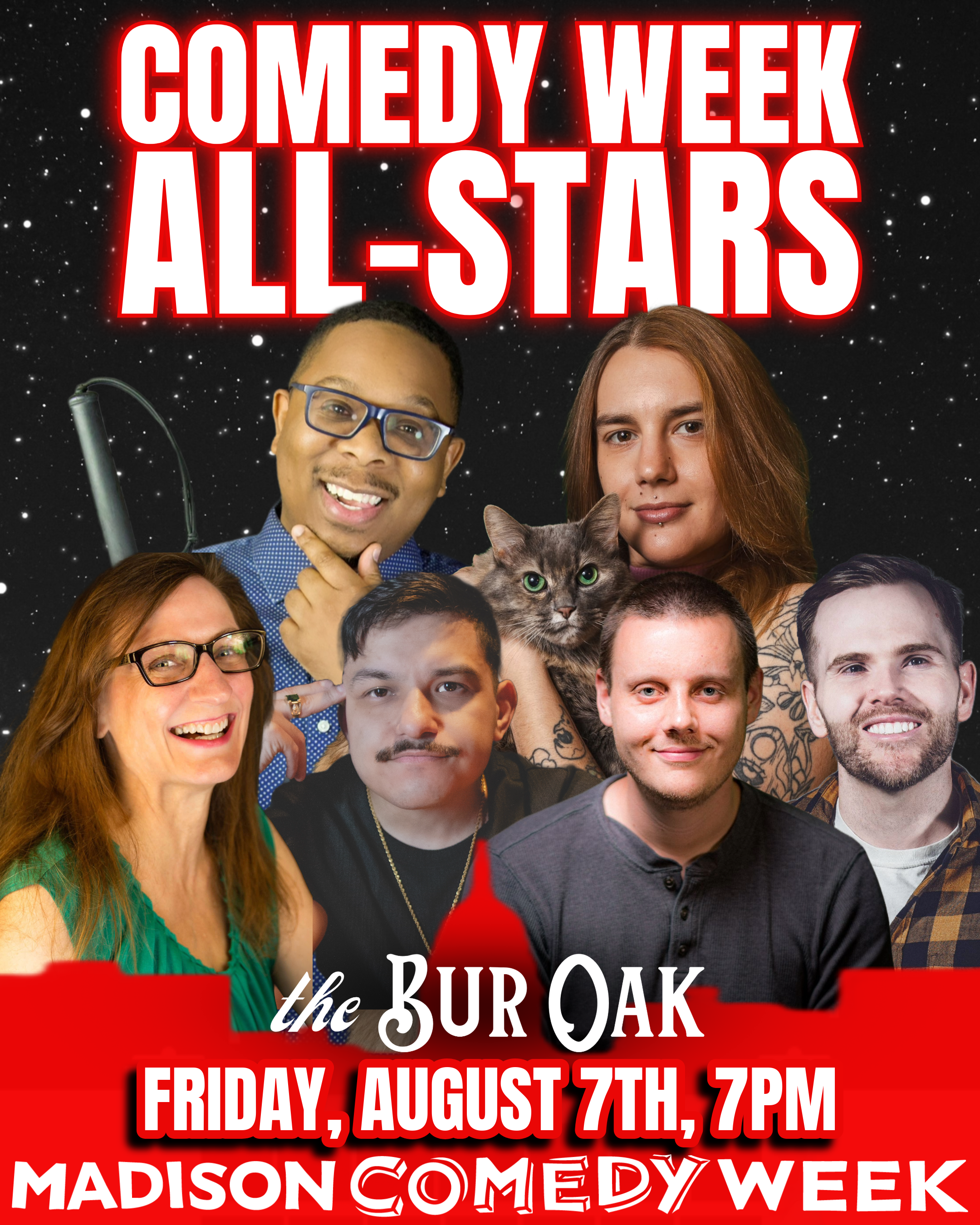 COMEDY WEEK ALL STARS - MADISON COMEDY WEEK
