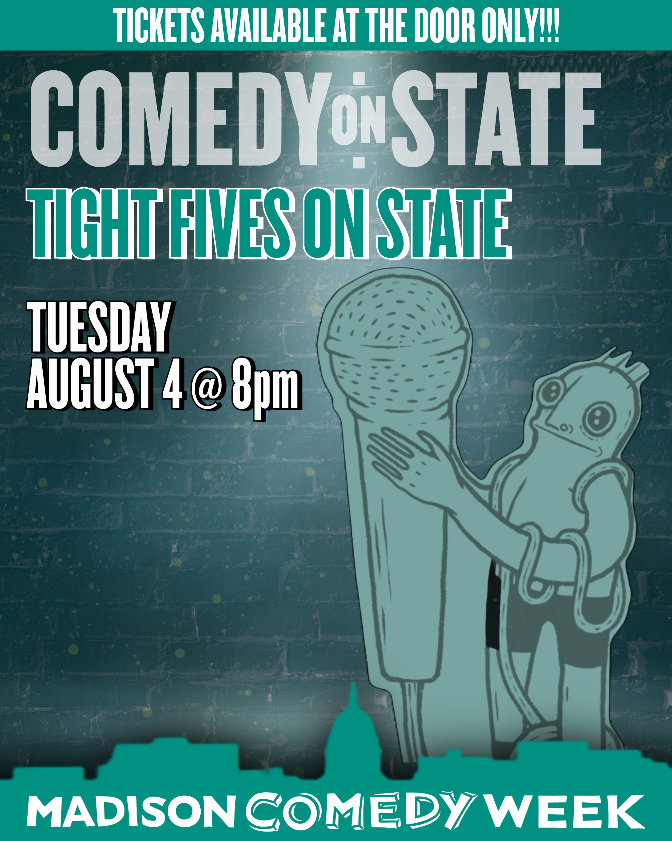 TIGHT FIVES ON STATE - COMEDY ON STATE - MADISON COMEDY WEEK