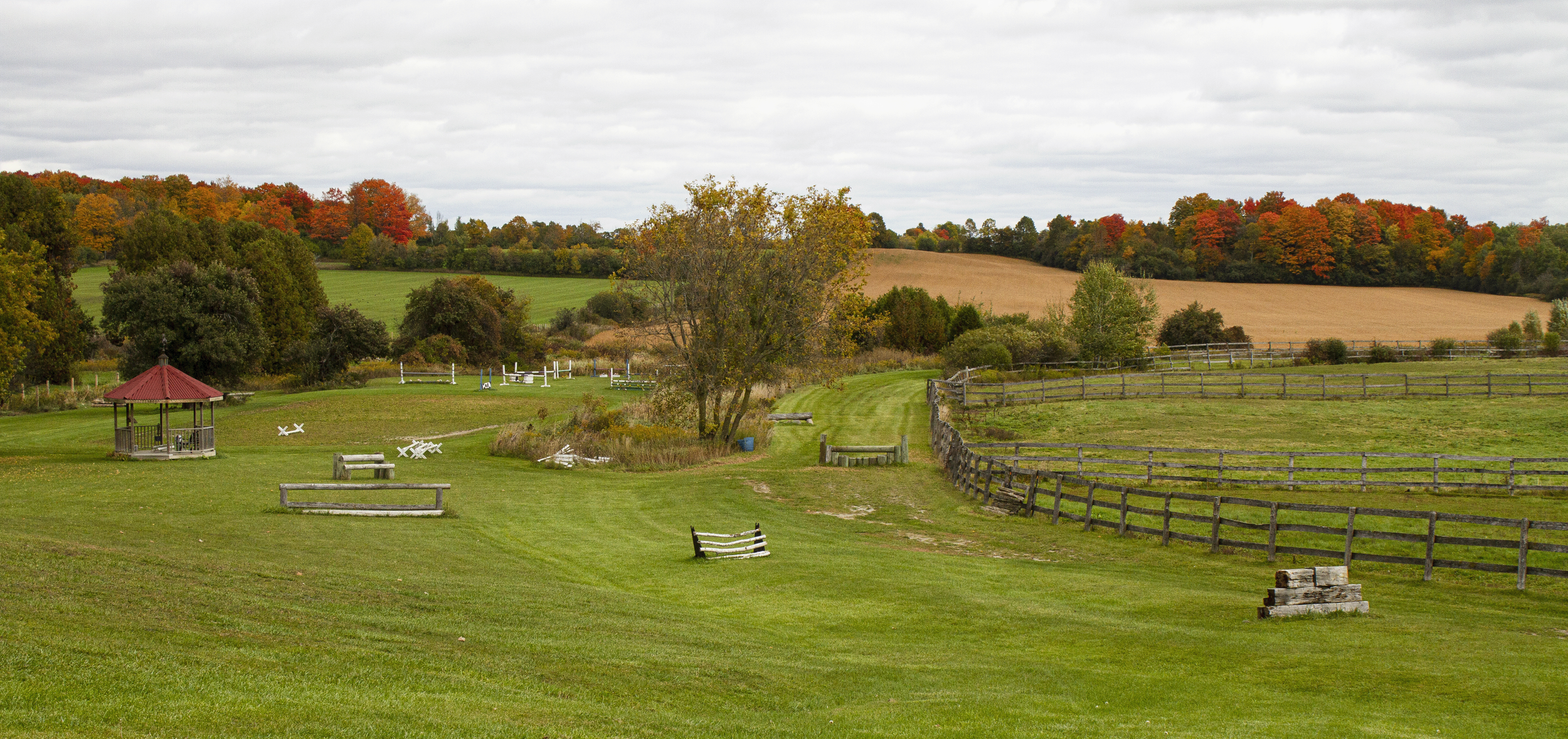 The farm in autumn