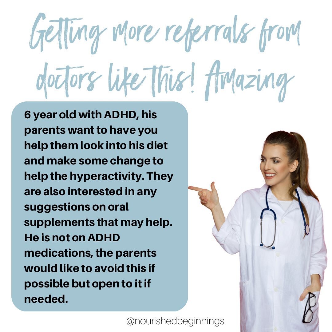 YES!! Our advocacy is working!

We open our @practicebetter platform almost daily now to referrals like this one from doctors, paediatricians &amp; other healthcare providers.

Does this sound like something you would need a referral for? Just ask yo